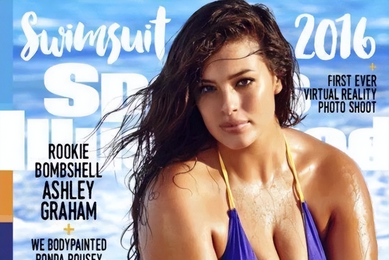 全球身价最高的大码模特：高177重180斤，没有赘肉，曲线凹凸有致