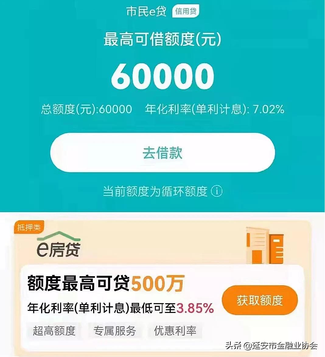 吴起农合行团支部开展市民e贷专项营销暨青年员工座谈会