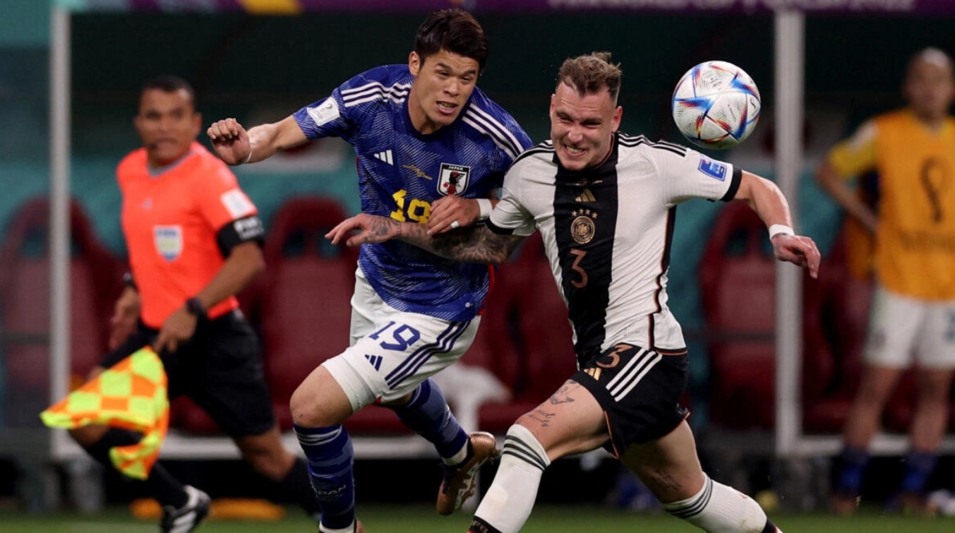 日本2比1逆转德国足球,日本男足4-1横扫老牌劲旅德国