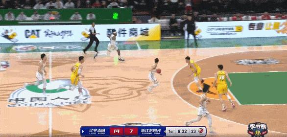 张镇麟46分辽宁加时险胜广东,张镇麟23分广厦