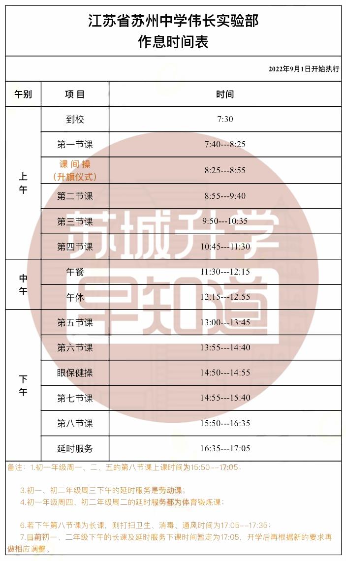 苏州小学上课作息时间,苏州学校几点钟放学