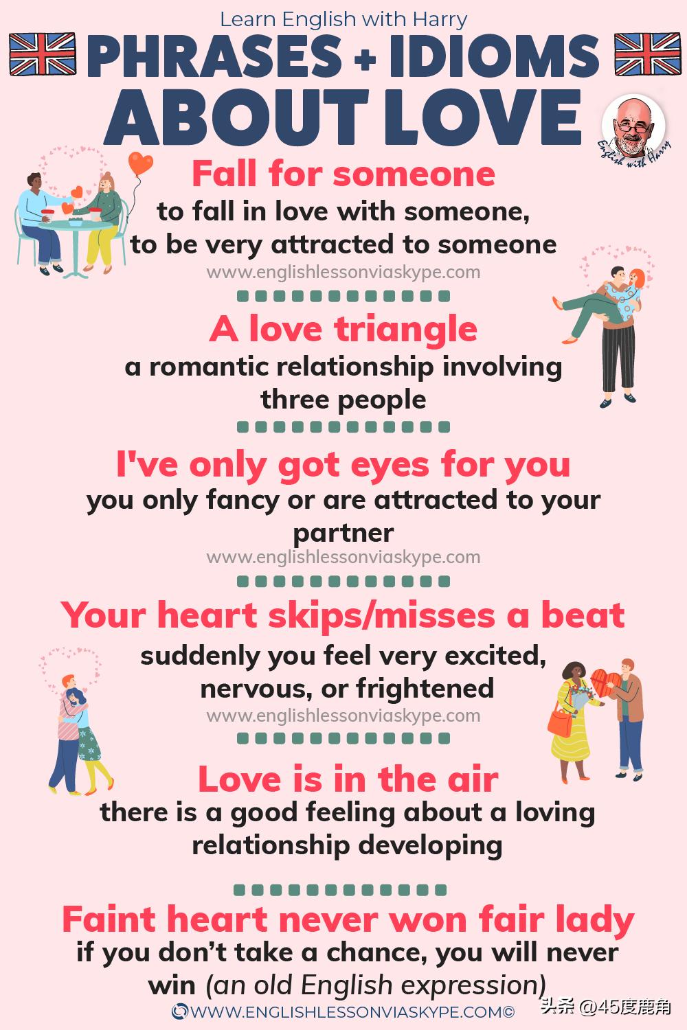 词汇积累：和心,heart相关的习语表达汇总