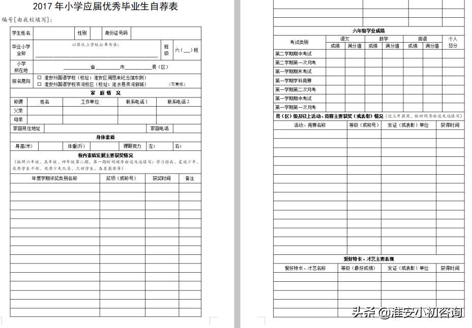 2024年淮安外国语学校小升初政策,2022淮安外国语学校小升初摇号
