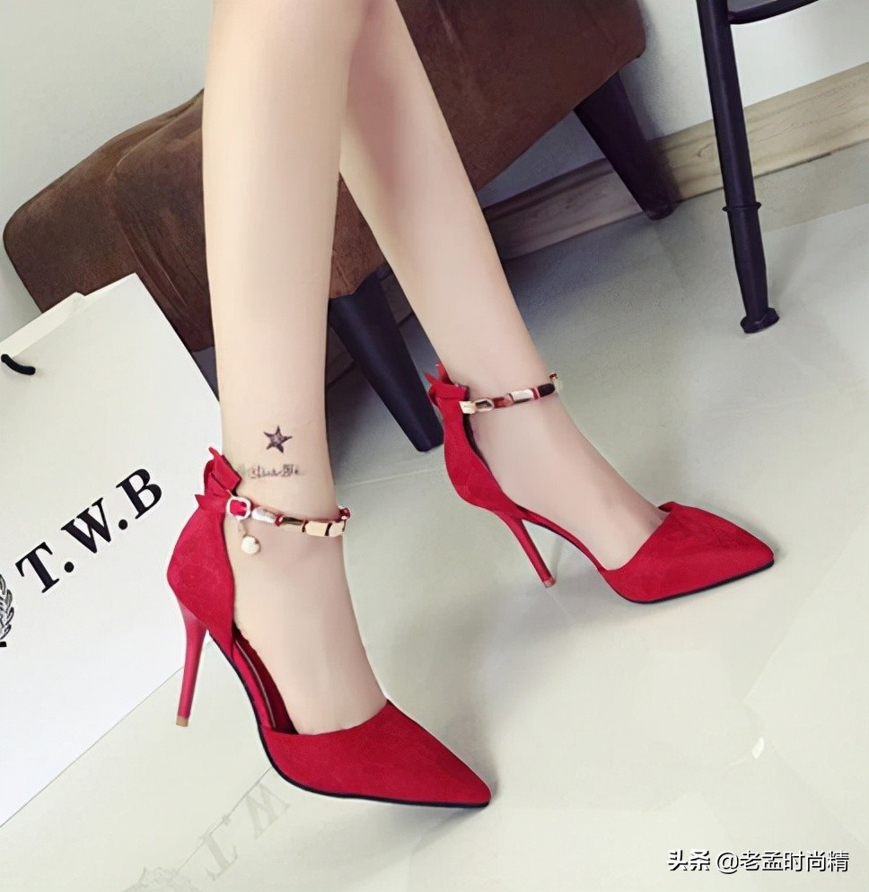 华丽且大气的高跟鞋,时尚高跟鞋利落飒爽