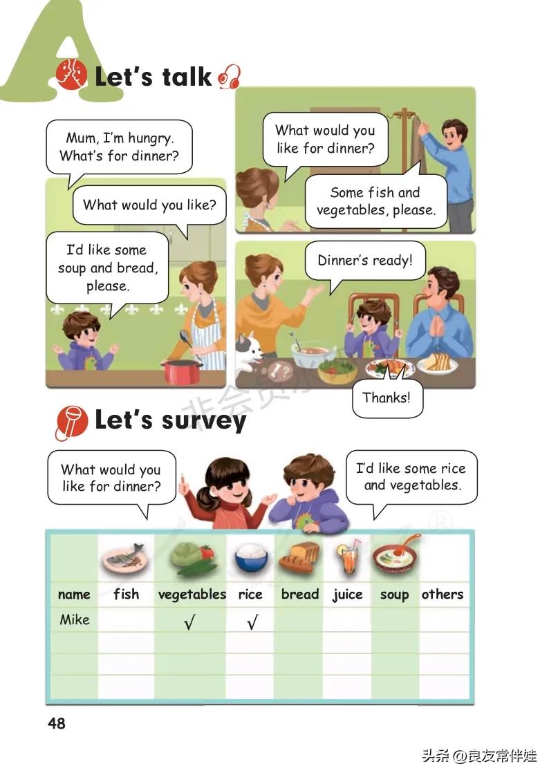 四年级上册英语第24课预习,四年级英语上册课本知识讲解