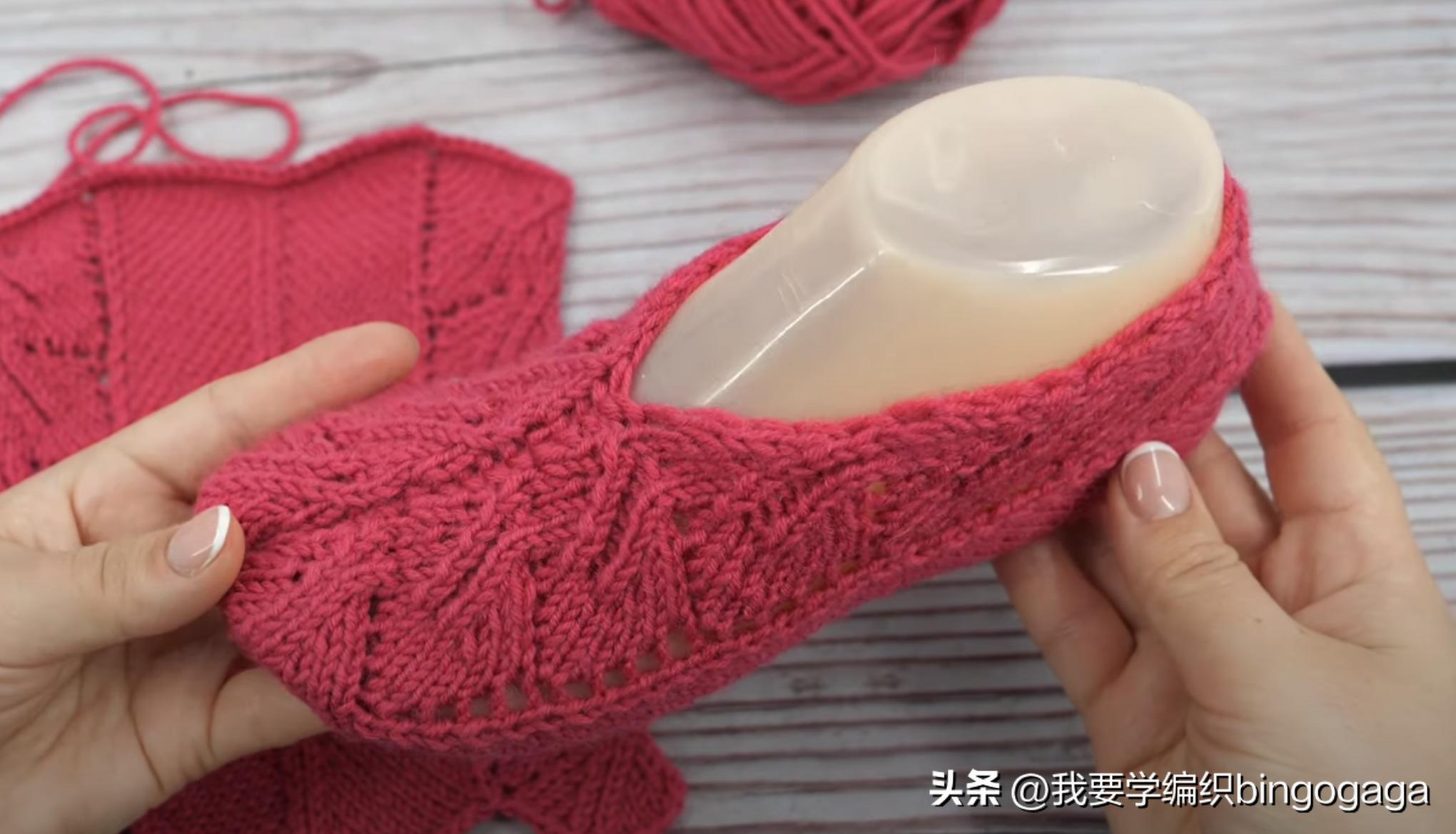 成人织鞋袜教程,一步一步教新手织袜子鞋袜