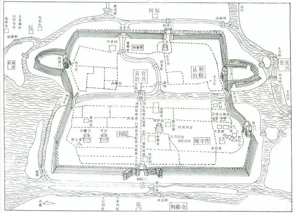 宜兴历史文化名城在哪里,宜兴城池
