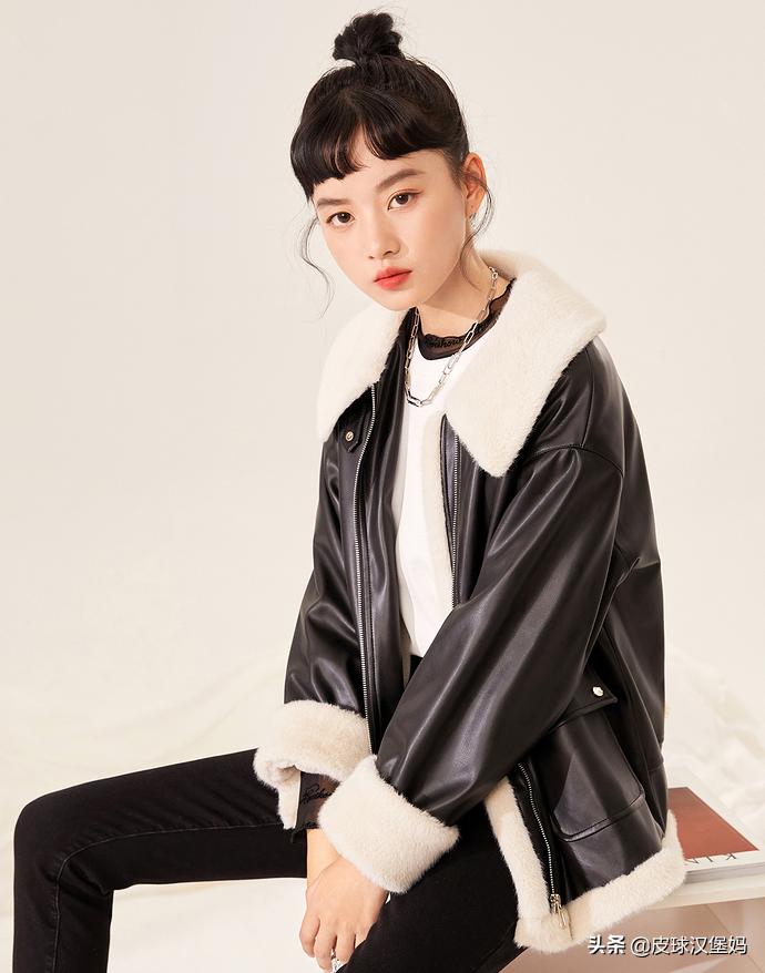喜欢穿皮衣皮草的女人,喜欢穿皮衣的小姐姐