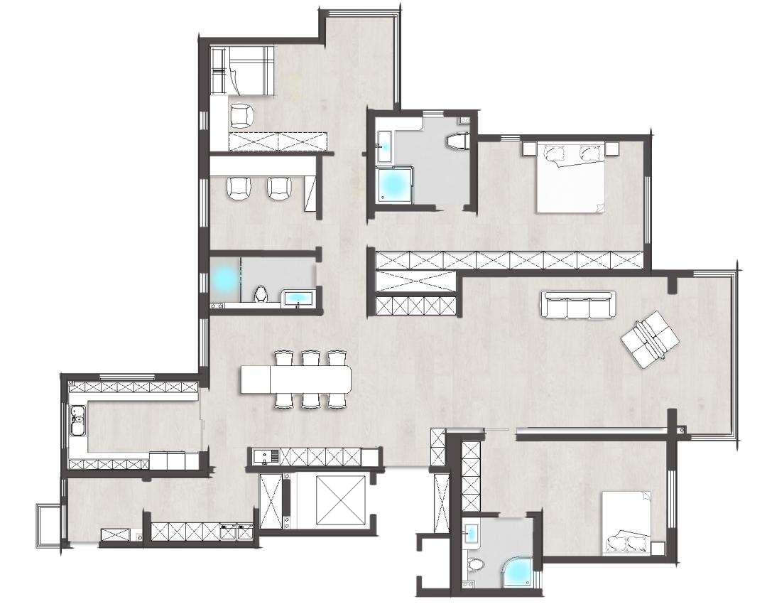 宜空间家居店,宜空间软装