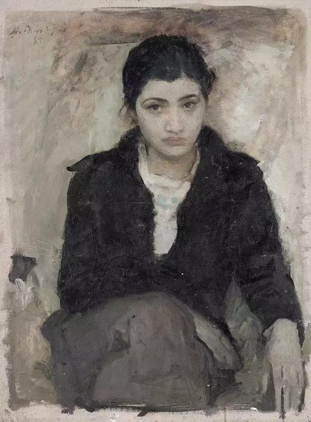 罗中立何多苓油画欣赏,何多苓人物油画教学视频