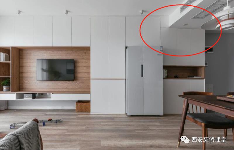 定制柜怎么做圆弧角,定制柜中间有墙怎么衔接