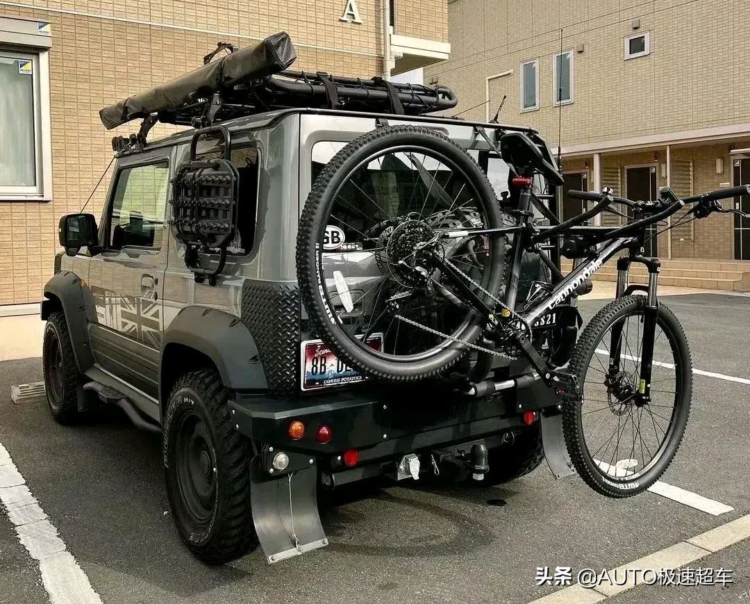 吉姆尼越野拖挂房车视频,铃木吉姆尼旅行场景