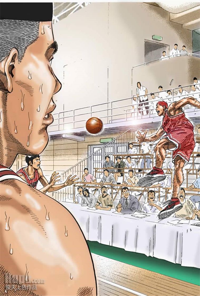 流川枫对战泽北漫画,流川vs泽北灌篮高手