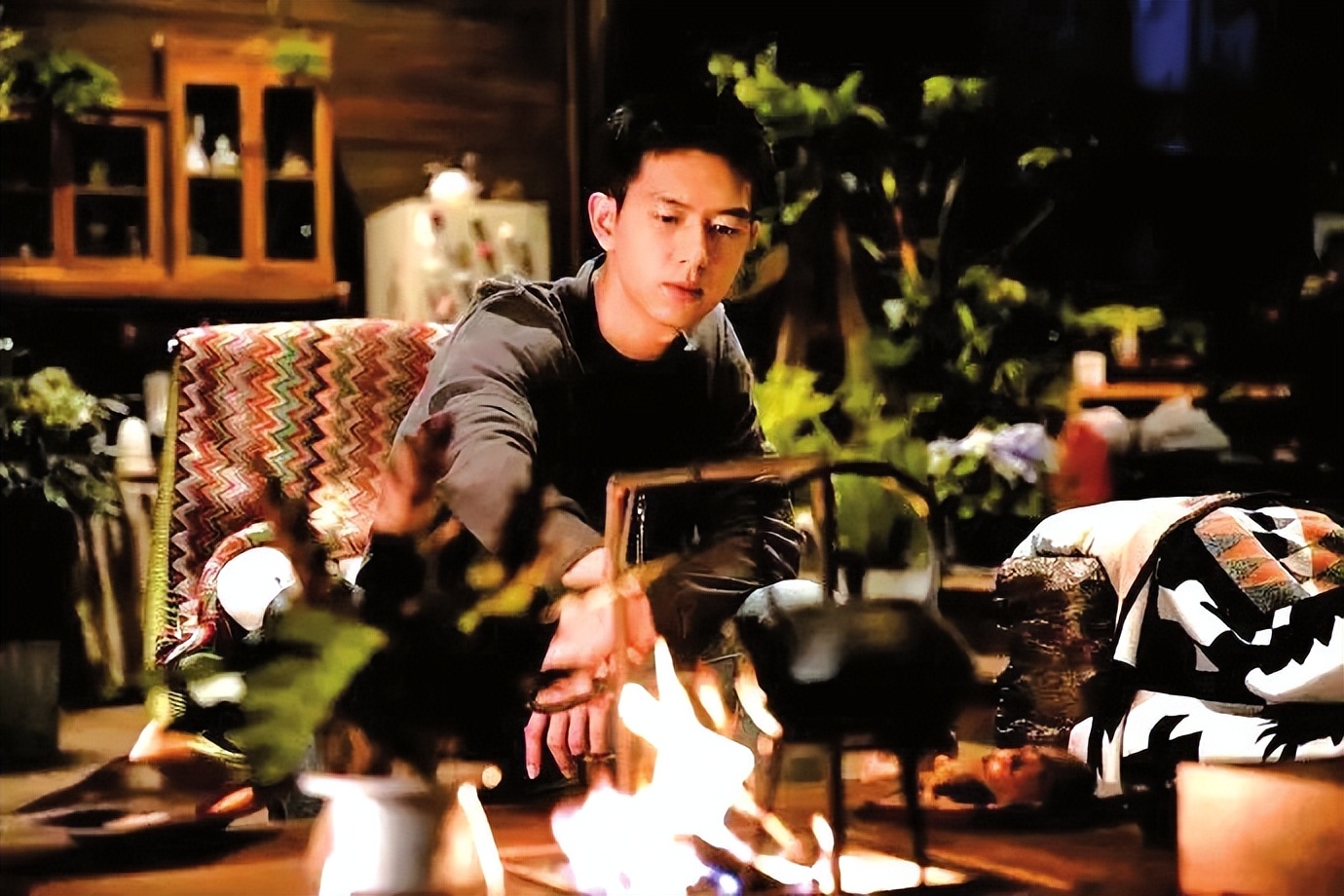 中国春节的传统文化汉服,汉服围炉煮茶东海