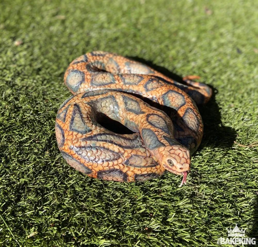 外国小哥制作魔法蛋糕,人体模型蛋糕