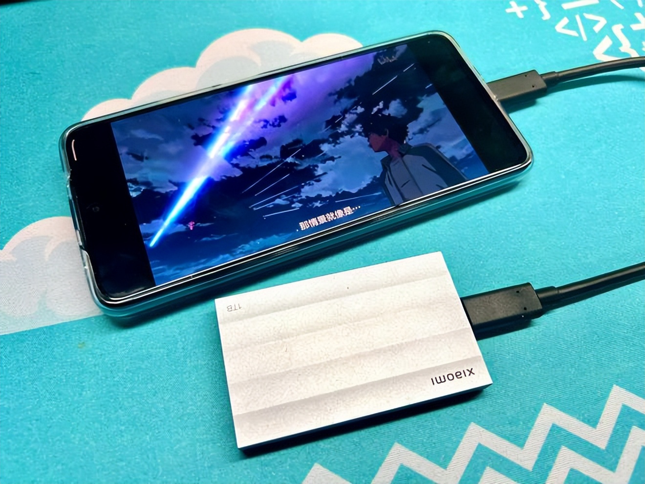 小米1tb移动固态硬盘存储颗粒,小米移动固态硬盘1TB拆解测试