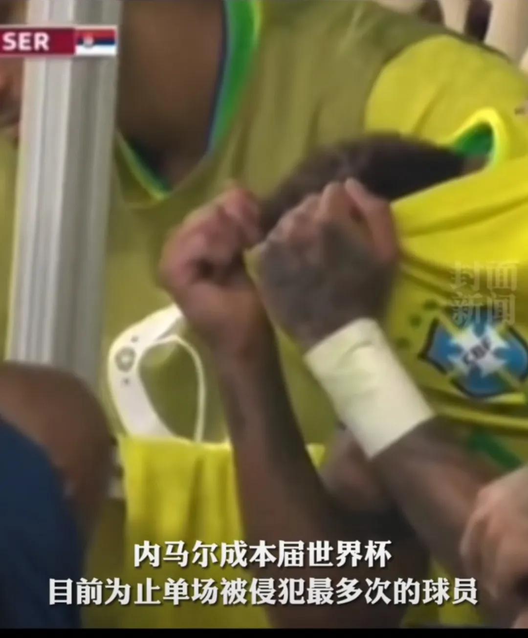 内马尔最近是怎么受伤的,内马尔受伤下场掩面哭泣