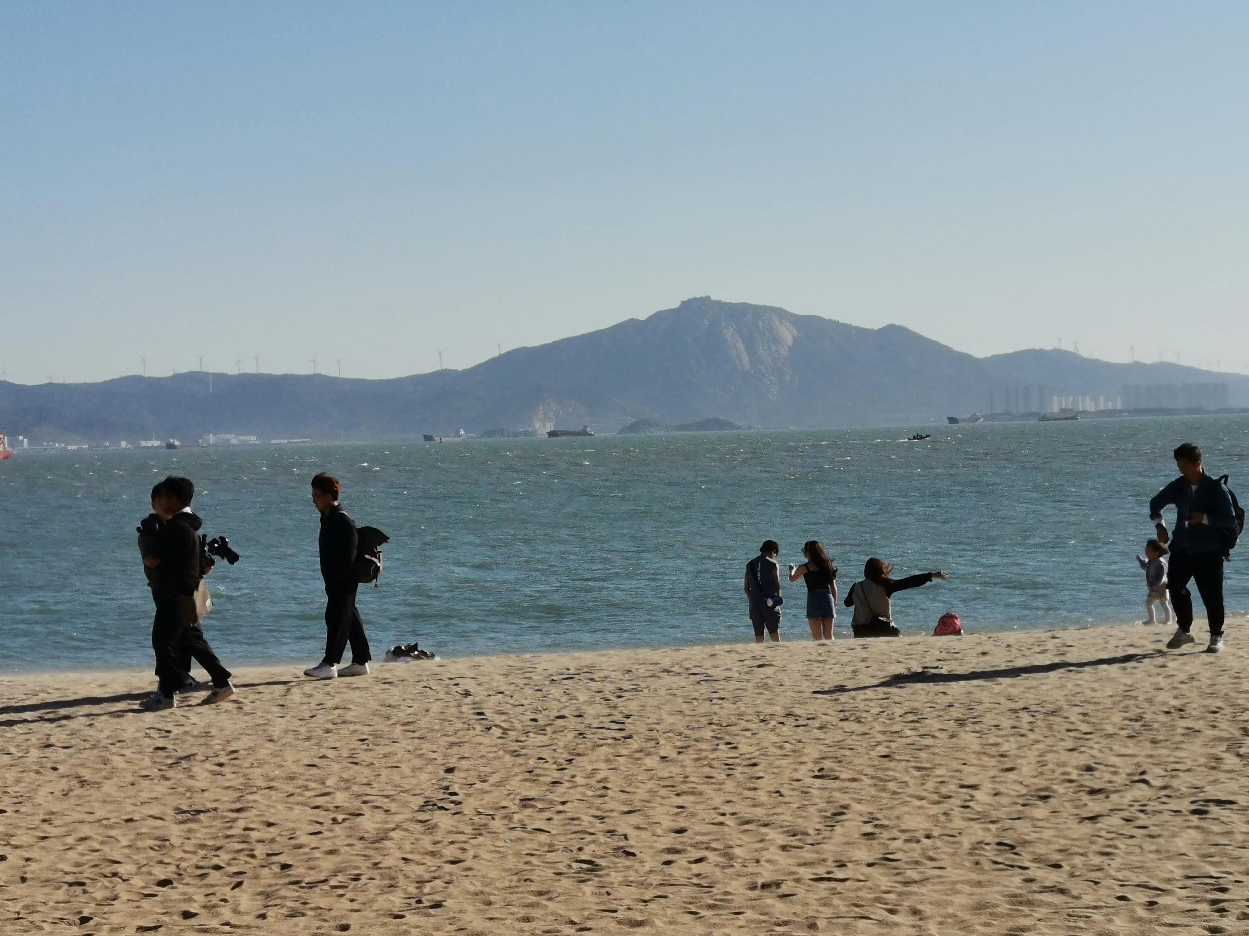 厦门的蓝天白云大海,厦门的海厦门的天空