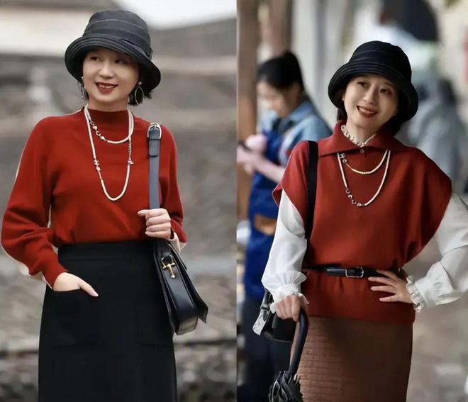 大檐帽子女士减龄,女士很显气质的无檐帽