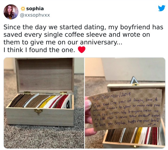 外国网友分享，这波男朋友/丈夫给另一半的惊喜，每一个都太甜了