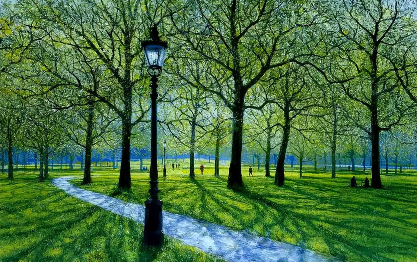 一年花信过满院绿阴多，古诗词里的春天绿阴，这匆忙的时光啊