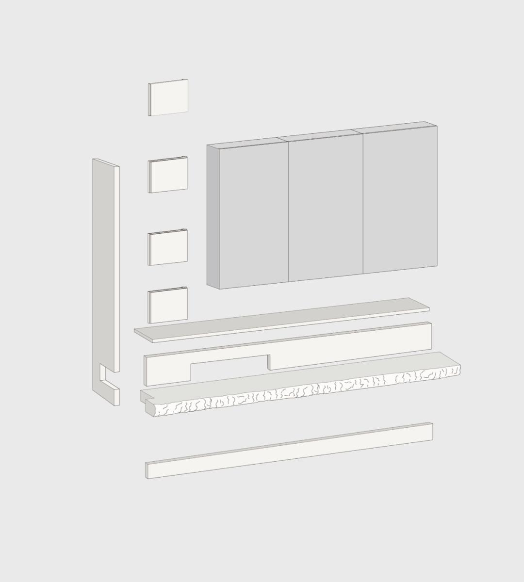 4个设计师设计办公台布局,设计师最佳农村房屋设计
