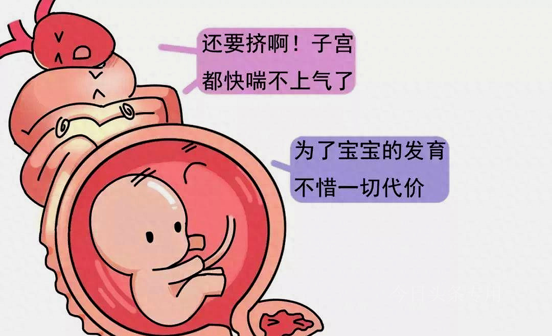 孕早期子宫撑大的拉扯痛持续多久,子宫被撑大了产后有什么危害