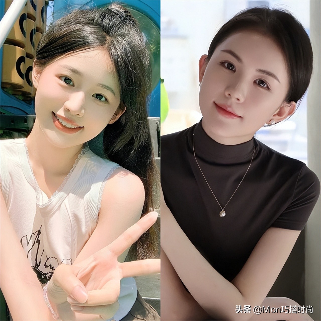 女人怎样化淡妆,日常出门都是怎么化淡妆