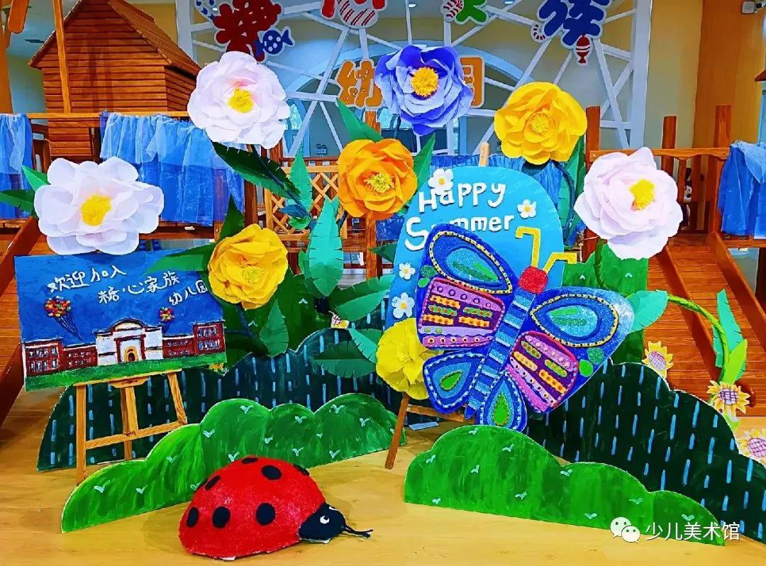 2021年元旦环创幼儿园手工简单,幼儿园春姑娘手工制作环创