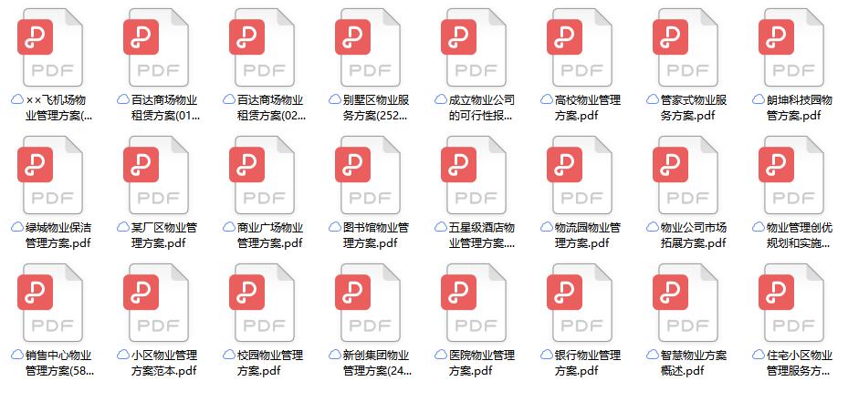 小区物业管理费包括哪些服务项目,物业服务项目包括哪些