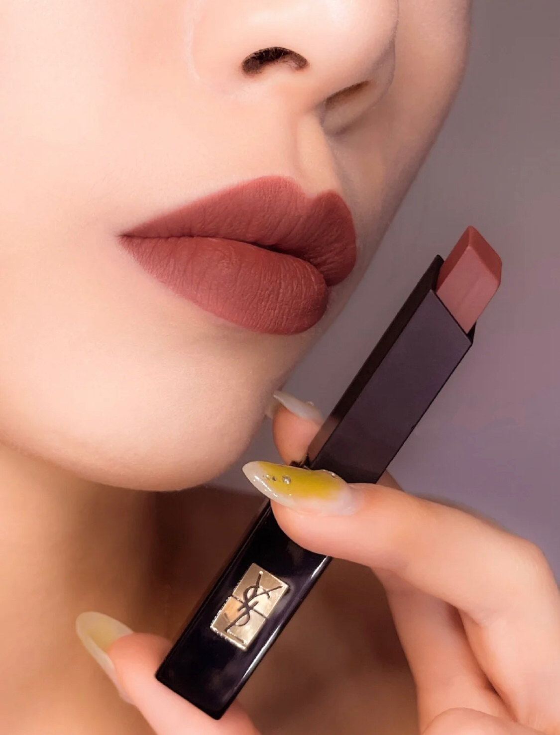 黄皮适合红棕色口红吗,黄皮女生口红必买色号