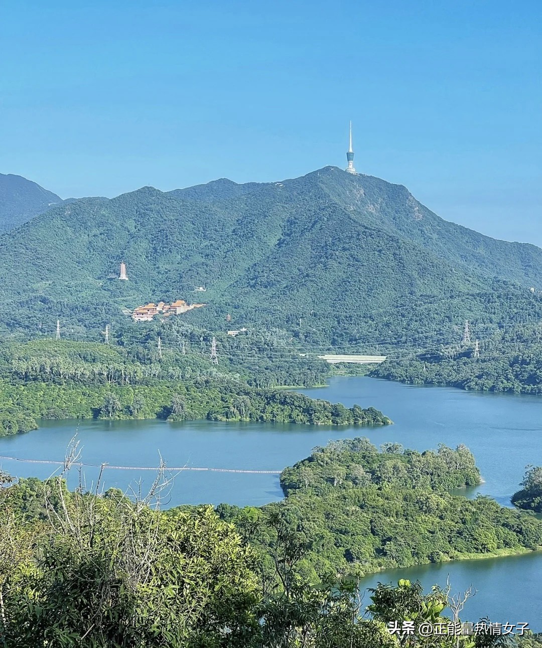 深圳市罗湖淘金山绿道登山口,深圳淘金山绿道海拔高