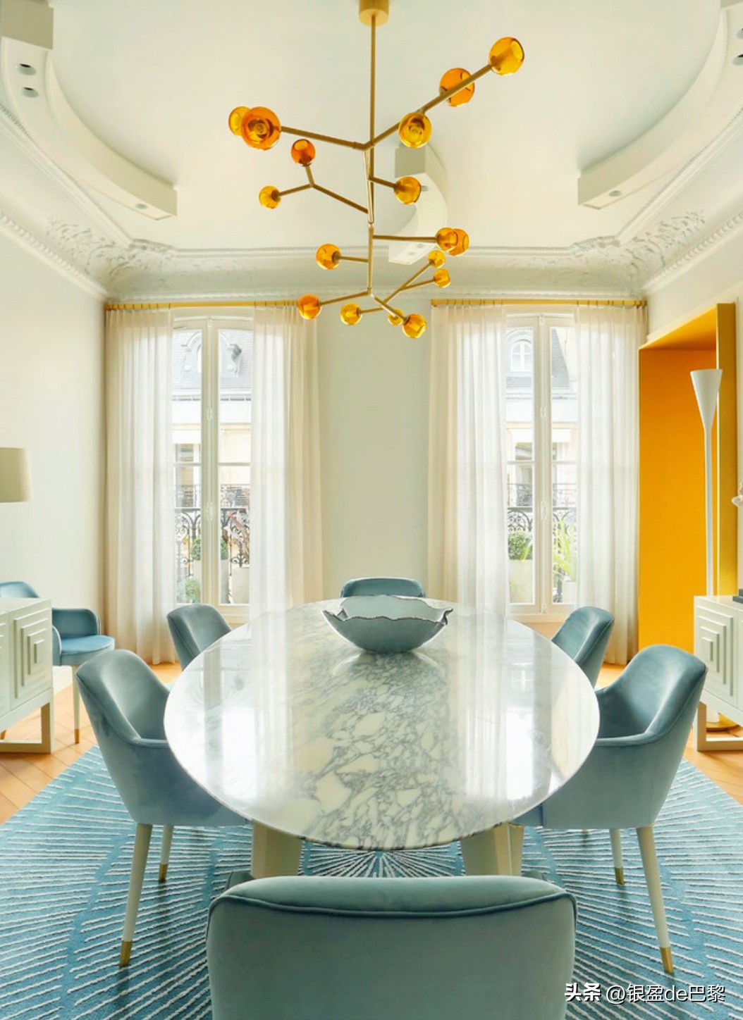 法国巴黎复式豪宅,巴黎顶级富人区豪华公寓