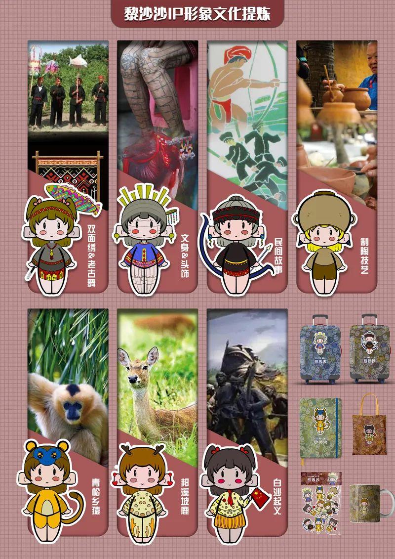 山水黎乡·绿韵白沙2022海南白沙黎族自治县文创设计大赛获奖作品公示