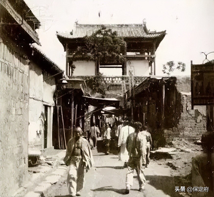 河北保定古城老照片,四十年前的保定老照片