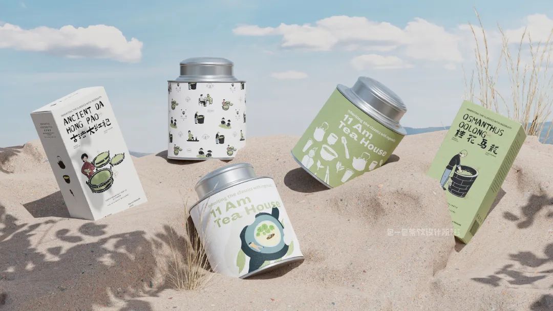 这些低调有内涵的茶叶包装设计，定义茶文化传播新形式