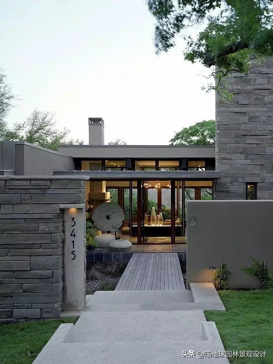 别墅庭院大门入口设计效果图,别墅庭院花园效果图大全集