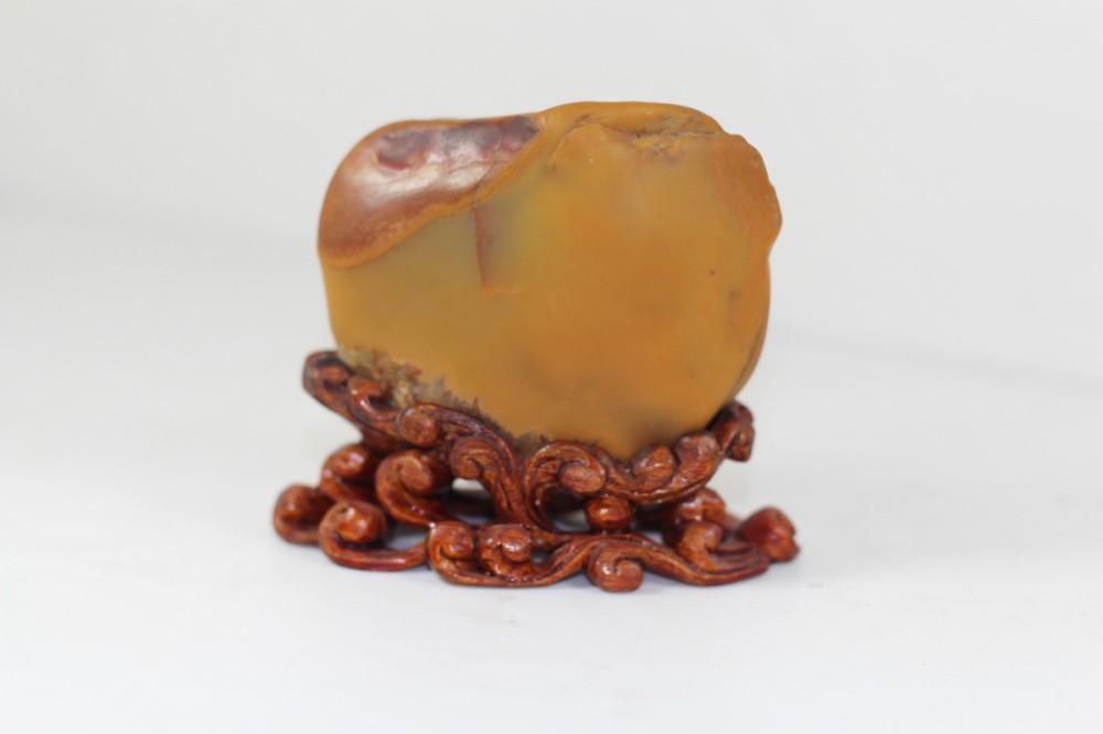 黄蜡石冻蜡如何保养,莆田黄蜡石