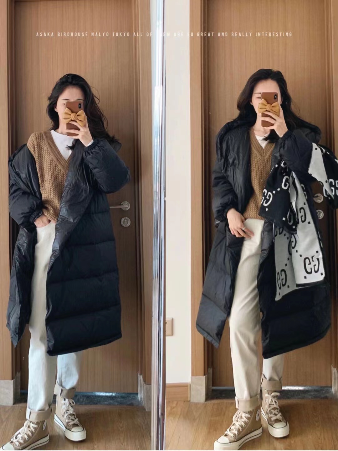 人人都有的羽绒服推荐,中长款黑色羽绒服怎么搭配裤子