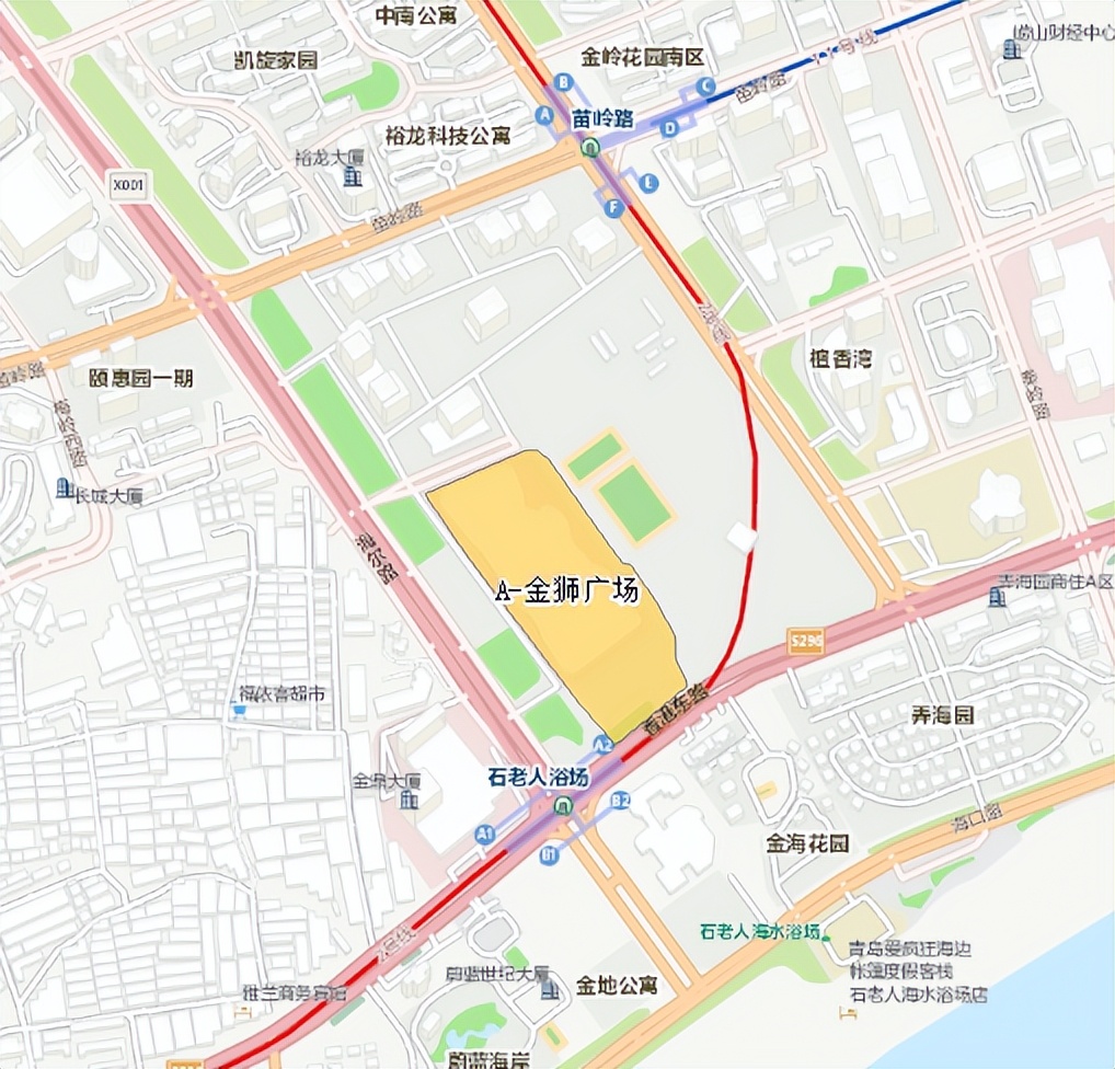 青岛西海岸新区繁华地段商圈,青岛最全的购物广场