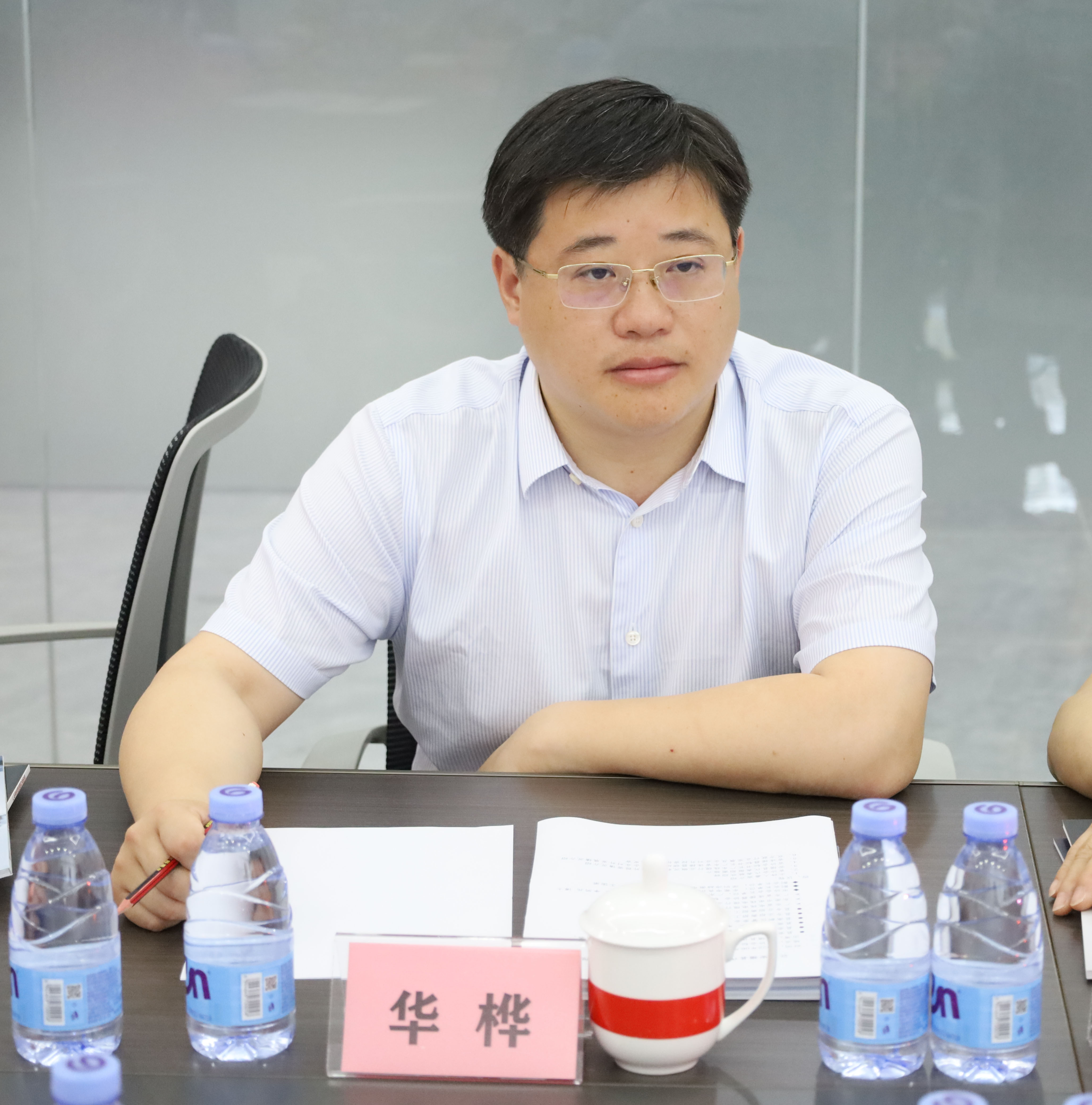 江西省安福县政府领导一行莅临广东线缆协会调研指导