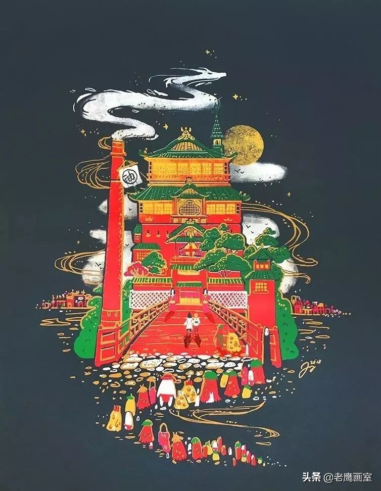 大师宫崎骏珍藏多年的画稿,100个画家致敬梵高
