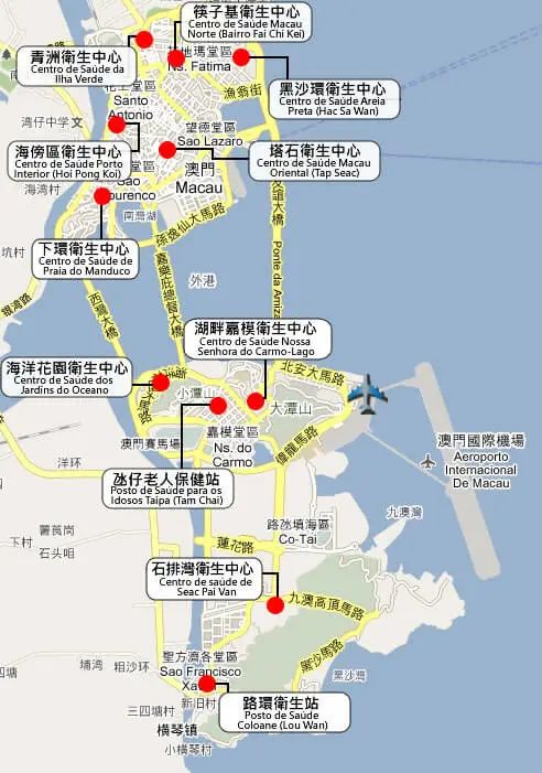 澳门社区卫生服务中心分布,全民健康体检社区服务