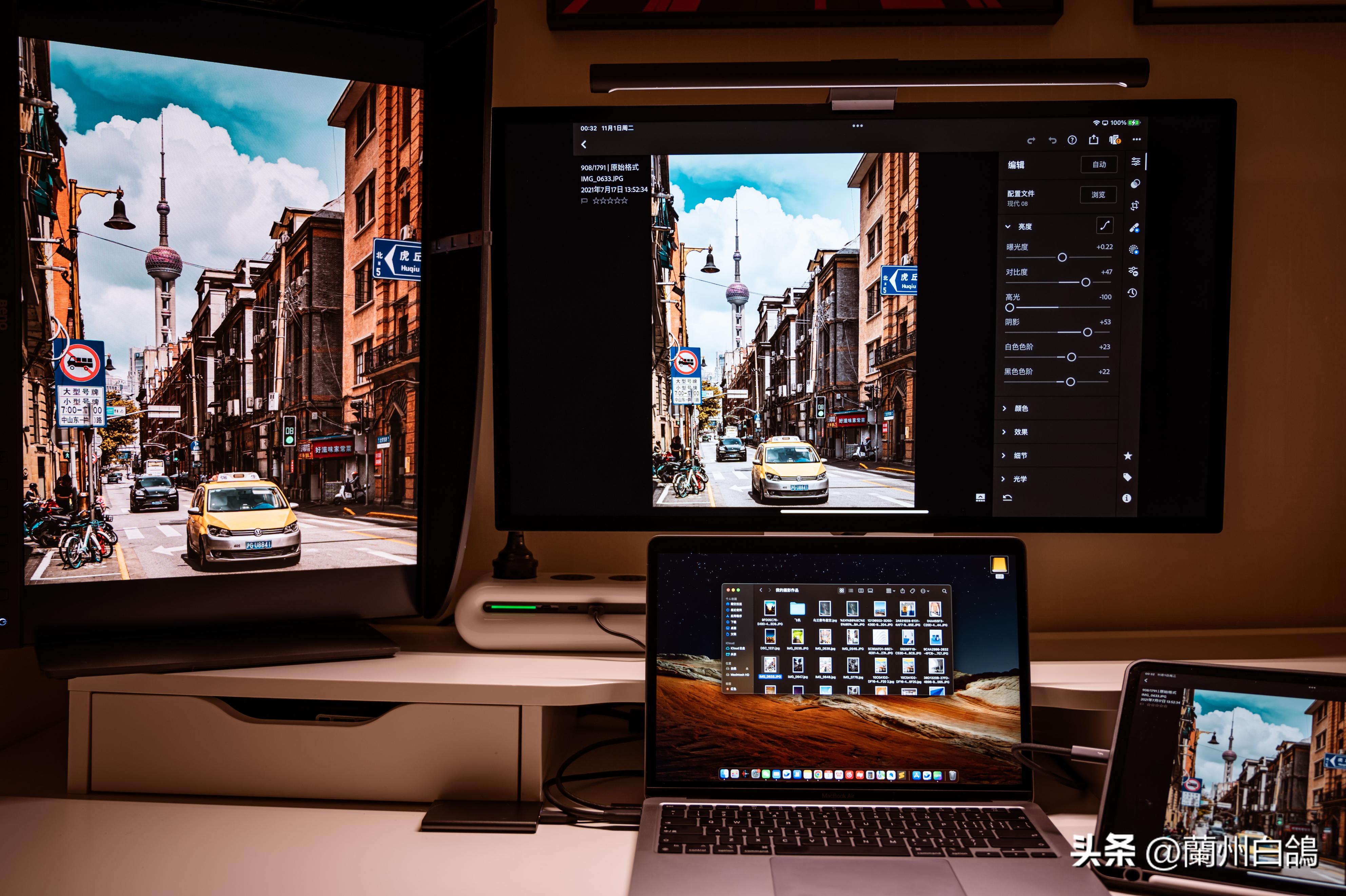 「手机摄影师的后期设备分享」我的苹果StudioDisplay和明基SW240