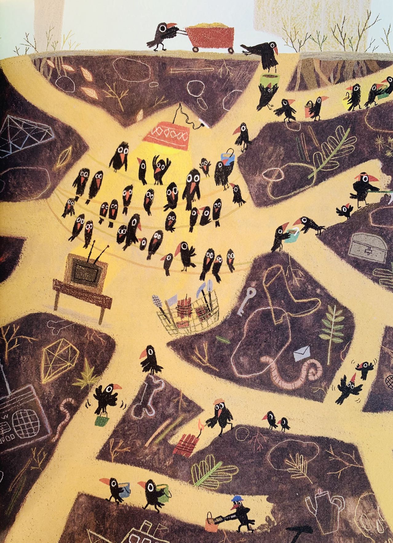 鼹鼠的月亮河发明了什么,鼹鼠的月亮河手工