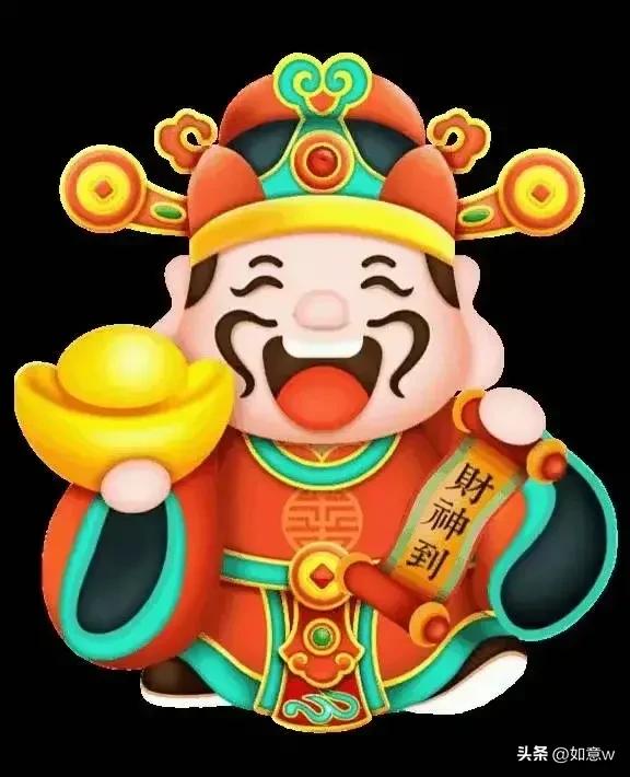 2024暴富财神爷壁纸,财神爷壁纸2023年取图
