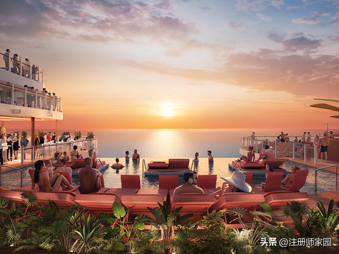 2024年建成的豪华游轮,全球最大的豪华游轮开启首航