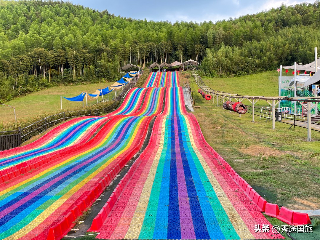 莫干山天际森谷山野乐园滑板,莫干山天际森谷乐园