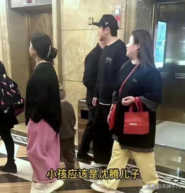 沈腾老婆王琦全身照,沈腾妻子王琦身材