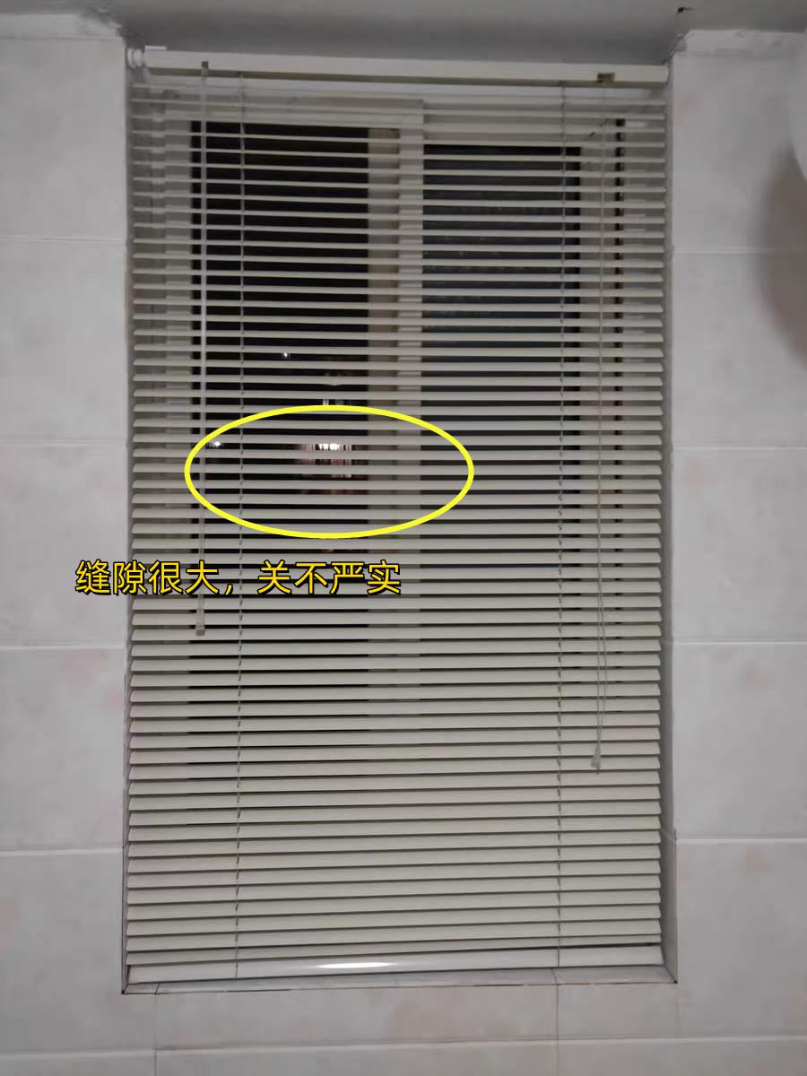 百叶帘适合用在卫生间,卫生间装百叶帘子透光吗